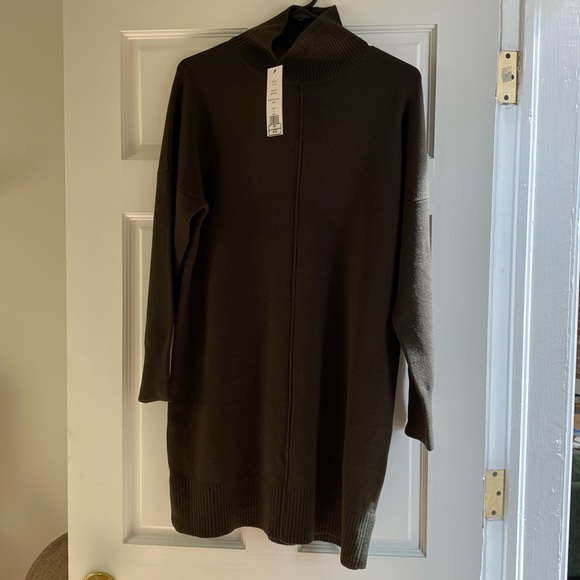 French Connection Babysoft High Neck Dress - Picture 2 of 4